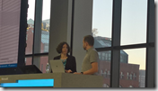 Stacey Doerr and Scott Hanselmann demoing coded UI testing using Selenium for UWP